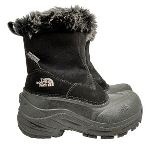 *EUC* The North Face Youth Winter Boots Waterproof Zip, Little Girl Size 2